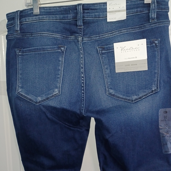 NWT Buckle Kancan Signature Mid-Rise Skinny Jean 32x30 - Picture 5 of 7